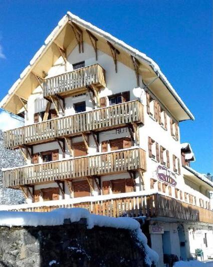 Saint-Colomban-des-Villards Auberge Du Glandon المظهر الخارجي الصورة
